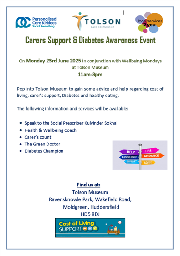 Carers Support event